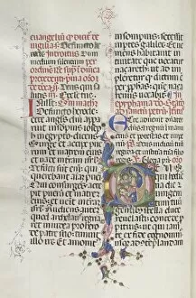 Bartolommeo Caporali Collection: Missale: Fol. 30v: Adoration of the Magi, 1469. Creator: Bartolommeo Caporali (Italian, c