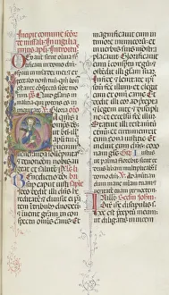 Assisted By Prints: Missale: Fol. 327: Saint Bartholomew, 1469. Creator: Bartolommeo Caporali (Italian, c
