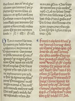 Bartolommeo Caporali Collection: Missale: Folio 400: Colophon, 1469. Creator: Bartolommeo Caporali (Italian, c. 1420-1503)