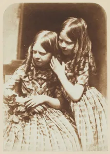 Dresses Prints: The Misses Grierson, c. 1845. Creators: David Octavius Hill, Robert Adamson