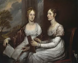 Sisters Gallery: The Misses Mary and Hannah Murray, 1806. Creator: John Trumbull