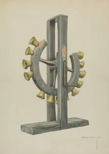 Mission Chimes, c. 1938. Creator: Bertha Semple