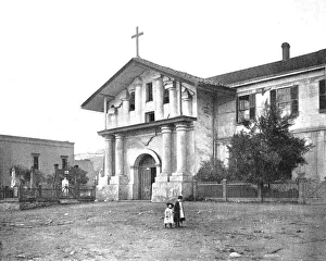 Yerba Buena Prints: Mission Dolores, San Francisco, California, USA, c1900. Creator: Unknown