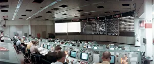 Houston Prints: The Mission Operations Control Room in Mission Control Centre