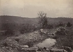 George Norman Prints: Mission Ridge from Orchard Knob, 1860s. Creator: George N. Barnard