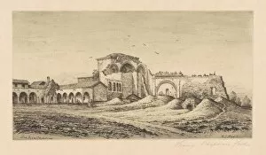 Mission San Juan Capistrano, 1883. Creator: Henry Chapman Ford