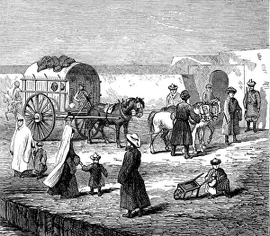 Chapman Edward Francis Prints: The Mission to Yarkund and Kashgar: entrance to the British Embassy