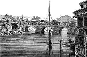 Chapman Edward Francis Prints: The Mission to Yarkund and Kashgar: Srinuggur, Cashmere, 1874. Creator: Unknown
