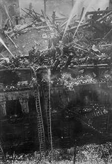 Emergency Services Prints: Missouri Athletic Club Fire, between c1910 and c1915. Creator: Bain News Service