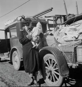 Possessions Prints: Missouri family... seven months from the drought area