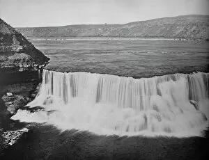 Elevated View Collection: Missouri River, below Great Falls, Montana, c1897. Creator: Unknown