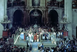Mistery of Elche, drama represented from the Middle Ages in the Basilica of Saint Mary in Elche