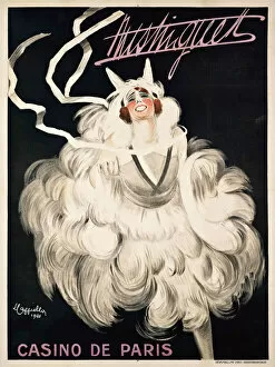 Cappiello Gallery: Mistinguett. Casino de Paris, 1920