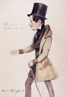Fritz Ludvig Von Dardel Prints: How do you do Mistress Martin? Oscar Björnstjerna