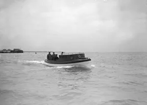 Mitcham 35ft steel motor launch. Creator: Kirk & Sons of Cowes