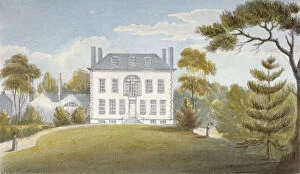 Guildhall Library Art Gallery: Mitcham Hall, Mitcham, Surrey, 1825. Artist: G Yates