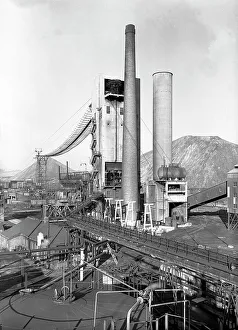 Barnsley Prints: Mitchell Main coal preparation plant, Wombwell, South Yorkshire, 1956