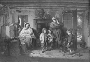 Faed Prints: The Mitherless Bairn, c1893, (1911). Artist: Thomas Faed
