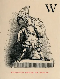 Mithridates defying the Romans, 1852. Artist: John Leech