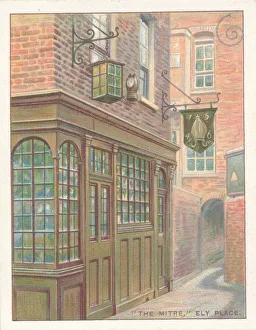 Red Brick Prints: The Mitre, Ely Place, 1929