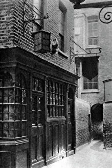 Adcock Collection: The Mitre tavern, London, 1926-1927. Artist: Paterson