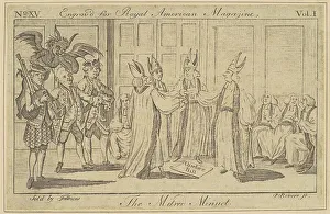 The Mitred Minuet, 1774. Creator: Paul Revere