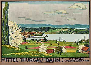 Mittel-Thurgau-Bahn, 1912. Creator: Schlatter; Ernst Emil (1883-1954)