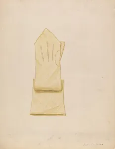 Mittens Prints: Mitts, c. 1937. Creator: Francis Law Durand