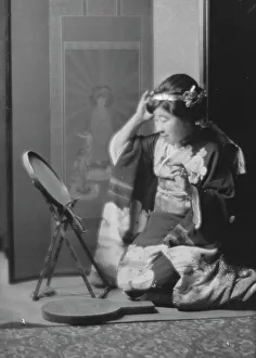 Miura, Tamaki, Madame, in costume, 1915 Nov. 5. Creator: Arnold Genthe