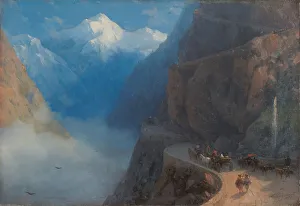 Georgia Prints: From Mleta to Gudauri, 1868. Creator: Aivazovsky; Ivan Konstantinovich (1817-1900)