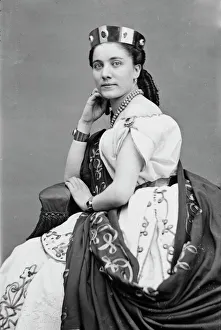 Ringlets Collection: Mlle. Boisso, between 1855 and 1865. Creator: Unknown