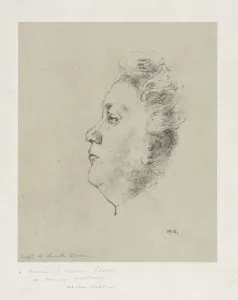 Odilon Redon French Prints: Mlle. Juliette Dodu, 1904. Creator: Odilon Redon (French, 1840-1916); Auguste Clot (French