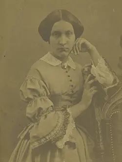 Felix Prints: Mlle. Maria Fouquet, 1854-1855. Creator: Nadar