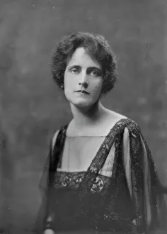 Beadwork Prints: Mme. Edwards, portrait photograph, 1919 May 3. Creator: Arnold Genthe