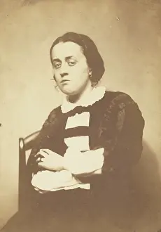 Felix Prints: Mme. Ernestine Nadar, about 1854-1855. Creator: Nadar