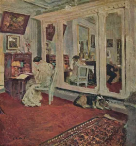 Elek Prints: Mme Hessel, rue Rivoli (About 1902), c1902, (1946). Artist: Edouard Vuillard