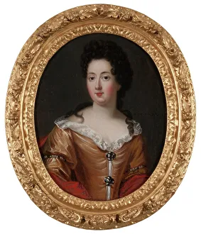 Oil On Canvas Mounted On Masonite Prints: Mme de Louvois, Anne de Souvré (died 1715)