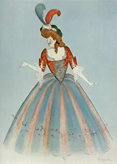 Redhead Collection: Mme Rejane - Role de la Montansier. - La Montansier, 1904. Creator: Unknown