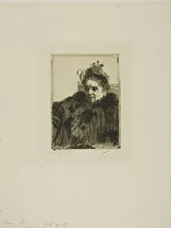Mme Simon I, 1891. Creator: Anders Leonard Zorn