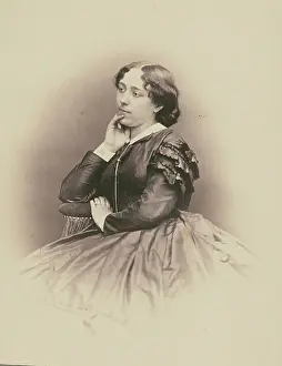 Felix Prints: Mme Stevens, 1860-1861. Creator: Nadar