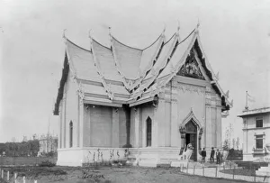 Eaves Prints: Mo. - St. Louis - Louisiana Purchase Exposition, 1904. Creator: Frances Benjamin Johnston