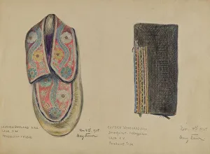 Case Prints: Moccasin, 1935. Creator: Mary Berner