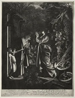 Hendrik Goudt Prints: The Mocking of Ceres. Creator: Hendrik Goudt (Dutch, 1585-1630)