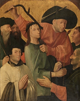 Scorelius Jan Van Prints: The Mocking of Christ, 1520-1530. Creator: Jan van Scorel