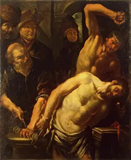 Suffering Prints: Mocking of Christ, 1644. Creator: Gioacchino Assereto