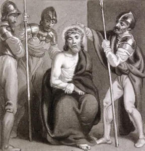 Corbould Prints: The Mocking of Christ, c1810-c1844. Artist: Henry Corbould