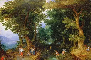 Protection Prints: The Mocking of Latona, 1601. Creator: Jan Brueghel the Elder