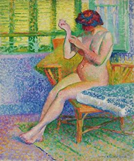 Neo Impressionist Prints: Model, 1900-1909. Creator: Henri-Edmond Cross