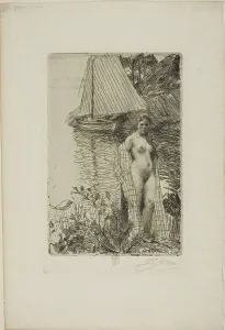 My Model and my Boat, 1894. Creator: Anders Leonard Zorn