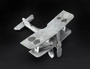 Memorabilia Prints: Model of a French aircraft, First World War, 1914-1919. Creator: Unknown